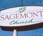 Sagemont Church sign