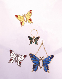 Assorted colorful Christian Butterfly® jewelry pieces