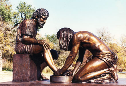 "Divine Servant"® Sculpture Bronze Life-size