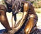 Detail of the hands and basin in Divine Servant®