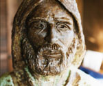 Close-up of the modeled face, hair and beard for Fisher of Men®