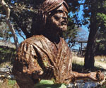 Close view of the robe and face on the Fisher of Men® model