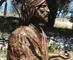 Close view of the robe and face on the Fisher of Men® model