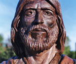 Close-up of the modeled face and beard of Fisher of Men®