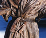 Folded robe and sash at the waist of Fisher of Men®