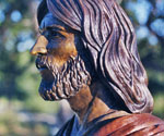 Side-profile detail of the hair and beard of Fisher of Men®