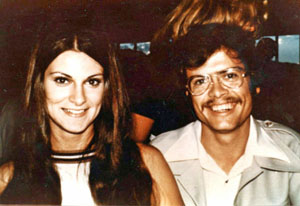 Portrait of young Max and Sherry Greiner together