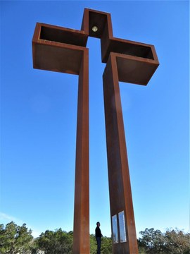 The Empty Cross™ sculpture by Max Greiner, Jr.