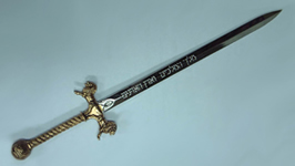 The Coming King® sword-shaped letter opener